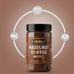 DOOKS Premium 100% Arabica Flavoured Coffee Combo – Hazelnut + cup + frother - Image 4