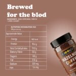 DOOKS Premium 100% Arabica Flavoured Coffee Combo – Hazelnut + cup + frother - Image 3